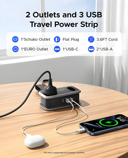 Travel Power Strip