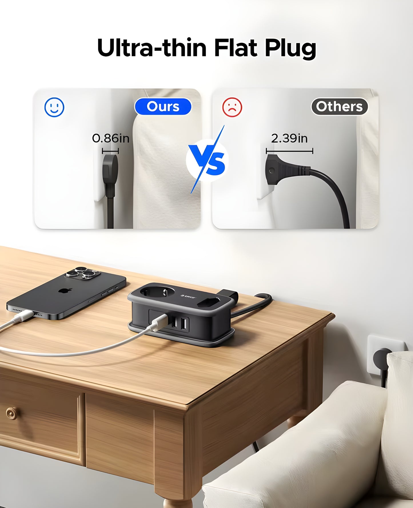 Travel Power Strip