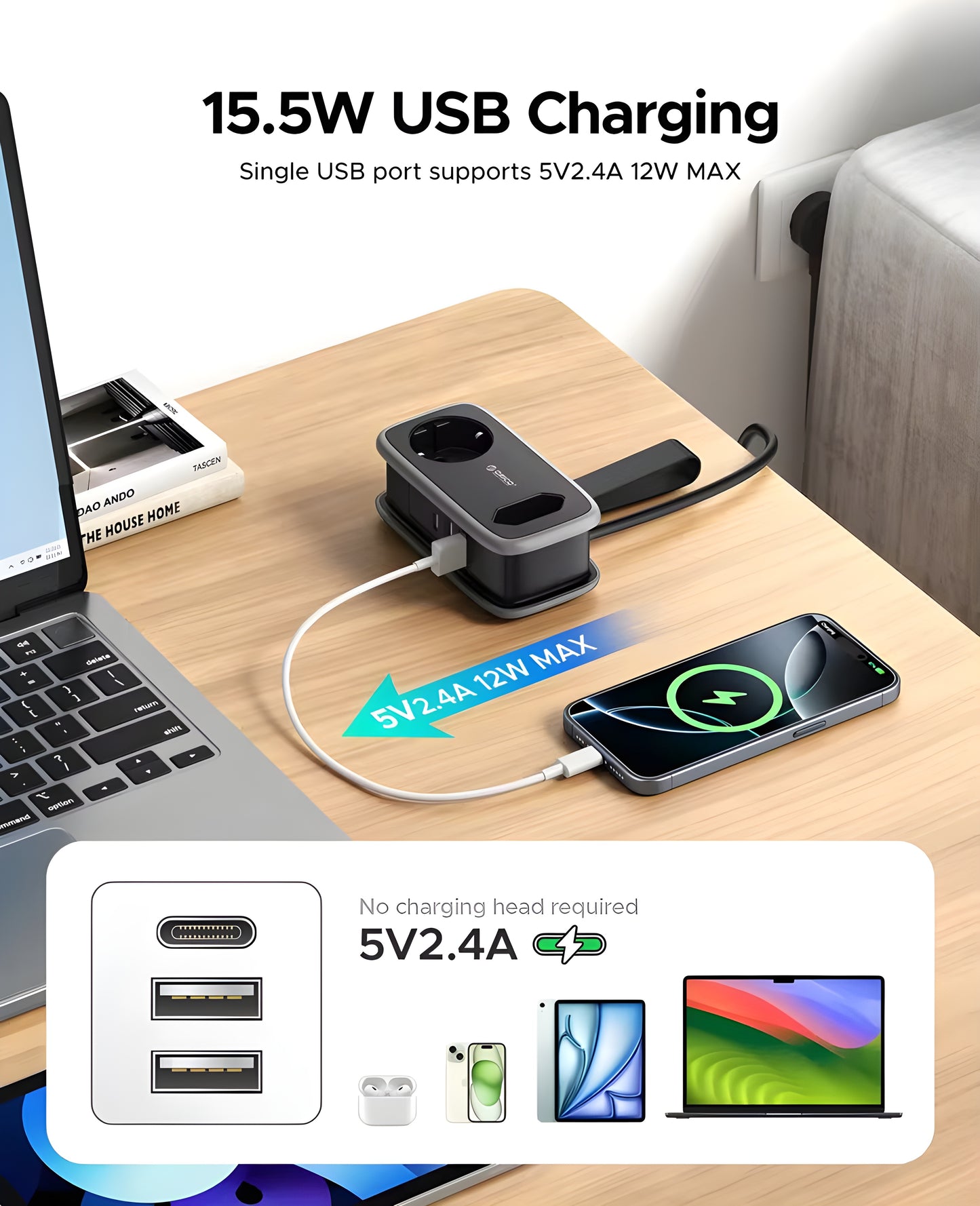 Travel Power Strip
